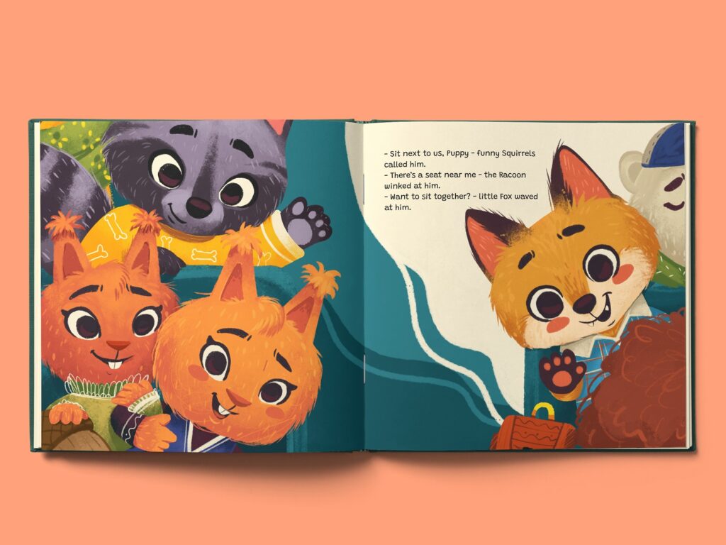 children book illustration design