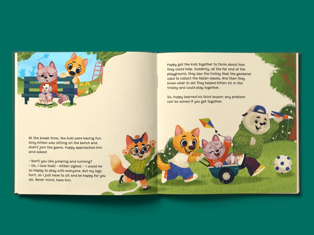 children book illustration design