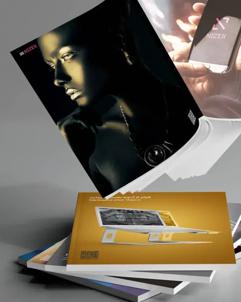 advertising graphic design services 12 طراحی کاتالوگ و بروشور